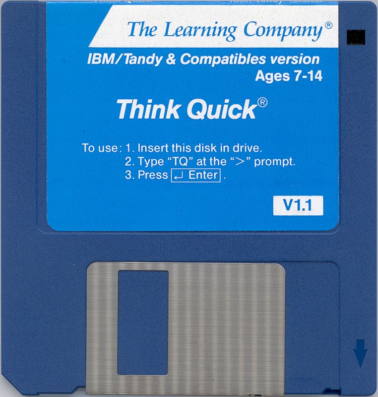 Media for Think Quick! (DOS) (Dual Media Release (Version 1.1))