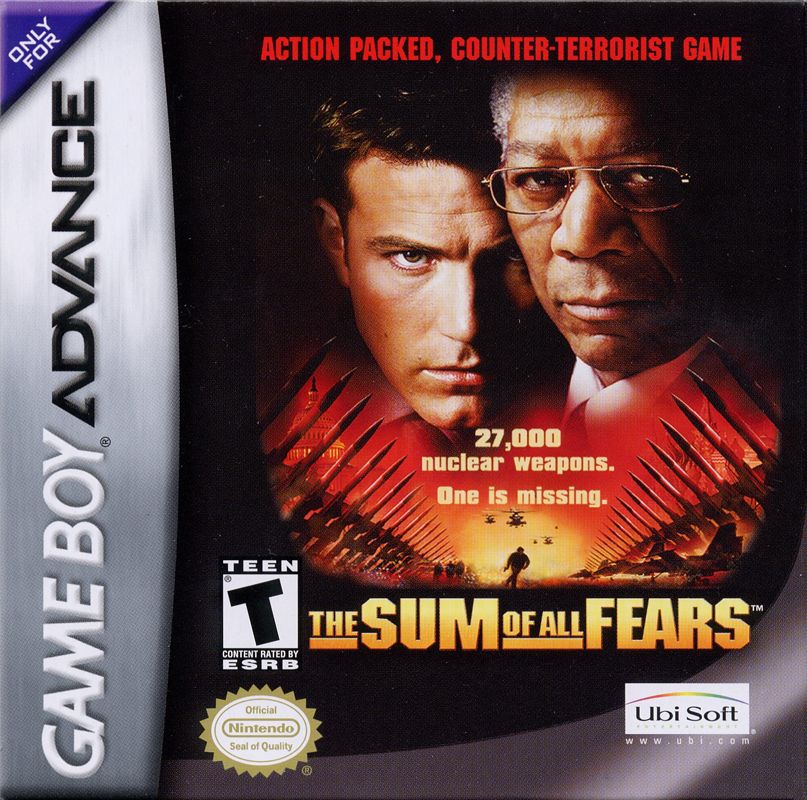 Front Cover for The Sum of All Fears (Game Boy Advance)