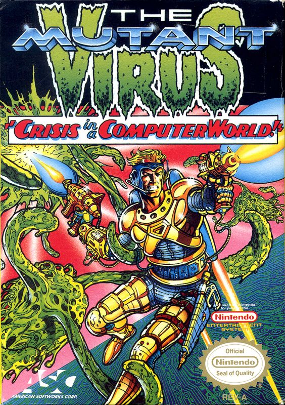 Front Cover for The Mutant Virus (NES)