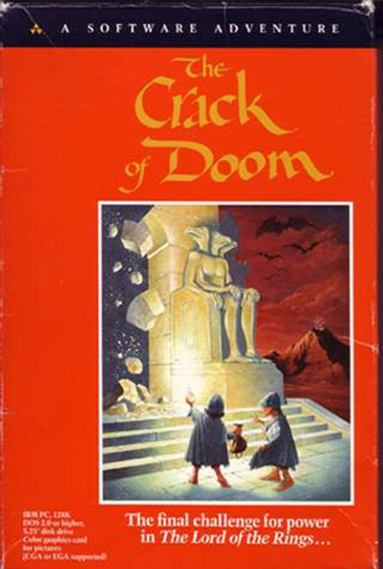 Front Cover for The Crack of Doom (DOS)