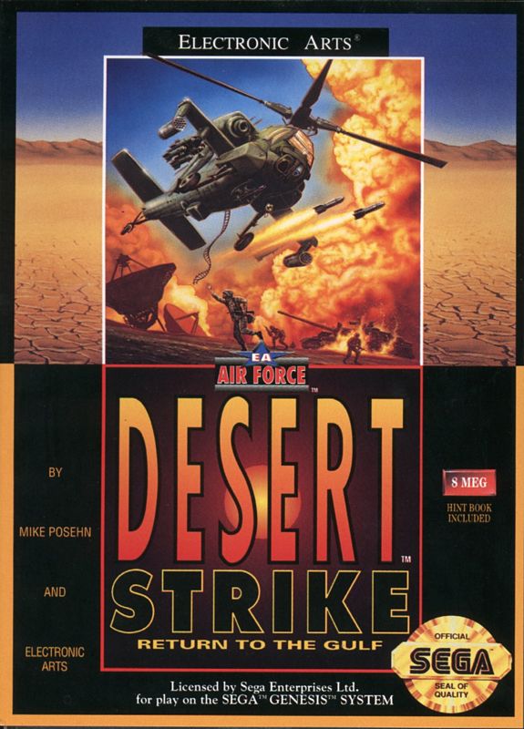 Front Cover for Desert Strike: Return to the Gulf (Genesis)