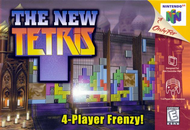 Front Cover for The New Tetris (Nintendo 64)
