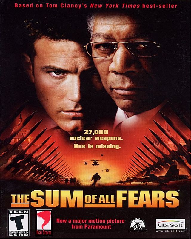 Front Cover for The Sum of All Fears (Windows)