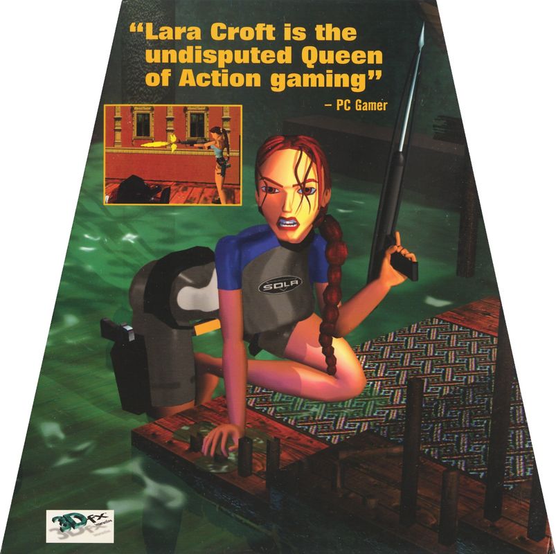 Inside Cover for Tomb Raider II (Windows): Lower Flap