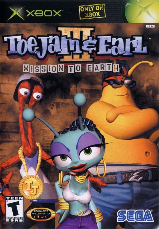 Front Cover for ToeJam & Earl III: Mission to Earth (Xbox)