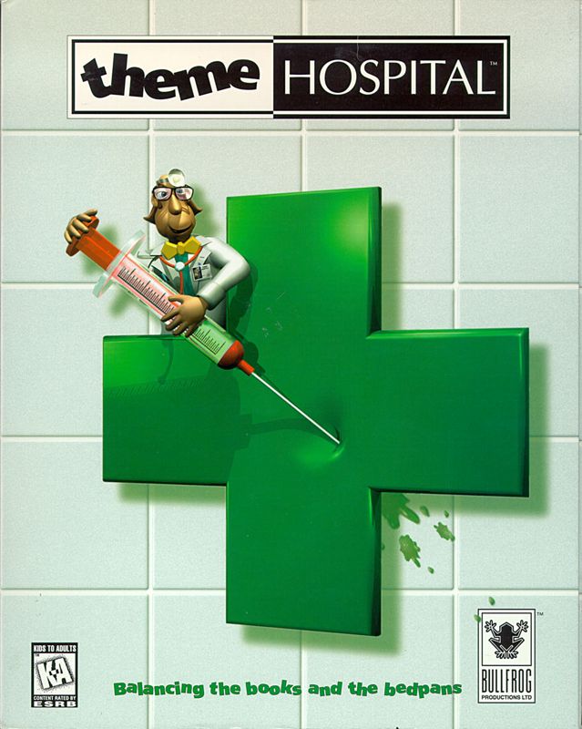Front Cover for Theme Hospital (DOS and Windows)