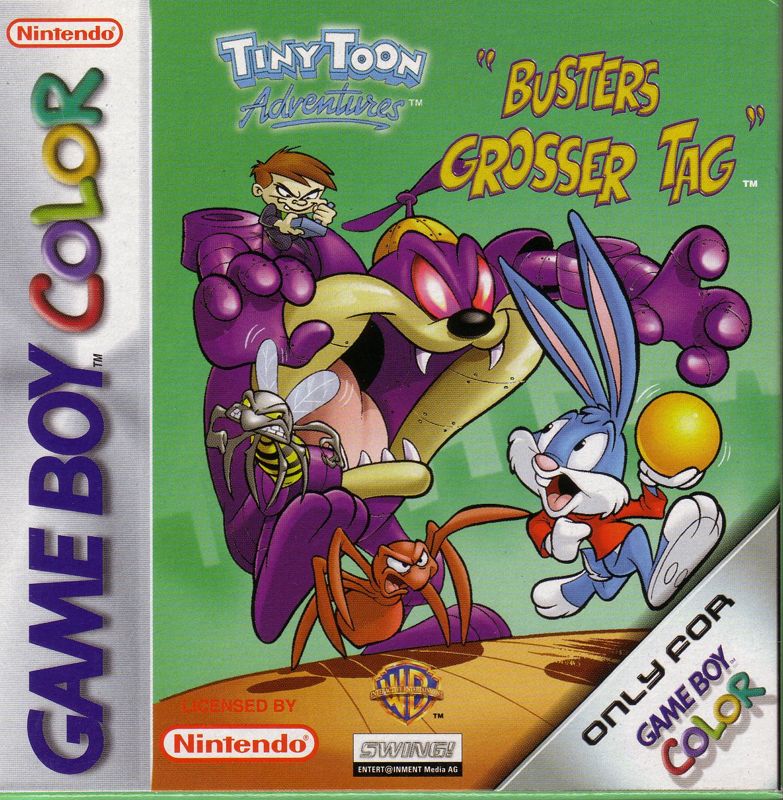 Front Cover for Tiny Toon Adventures: Buster Saves the Day (Game Boy Color)