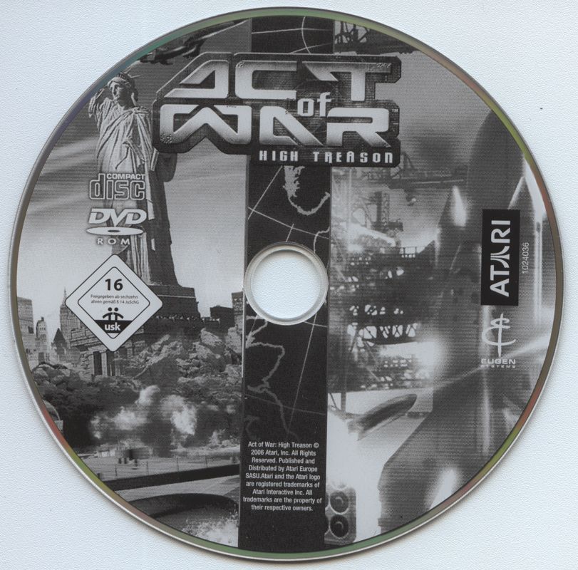 Media for Act of War: High Treason (Windows) (Best of Atari release)