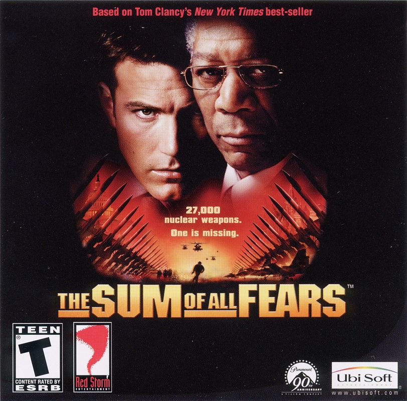 Other for The Sum of All Fears (Windows): Jewel Case - Front