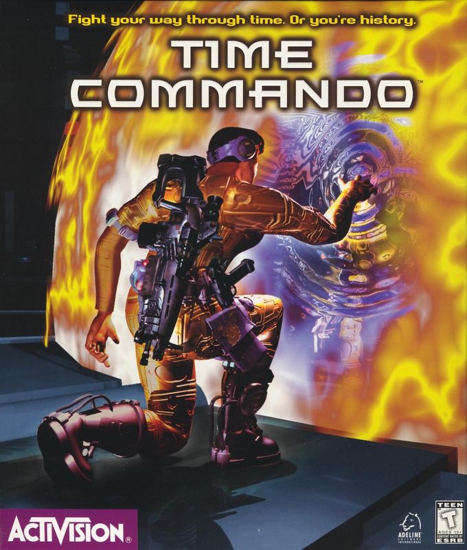 Front Cover for Time Commando (DOS and Windows)