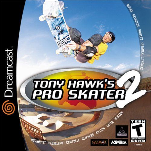 Front Cover for Tony Hawk's Pro Skater 2 (Dreamcast)