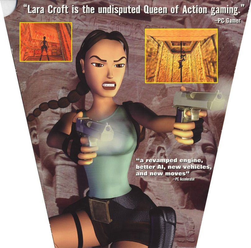 Inside Cover for Tomb Raider: The Last Revelation (Windows): Upper Flap