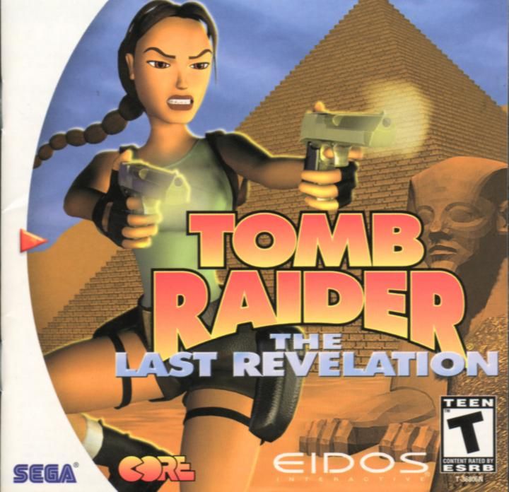 Front Cover for Tomb Raider: The Last Revelation (Dreamcast)