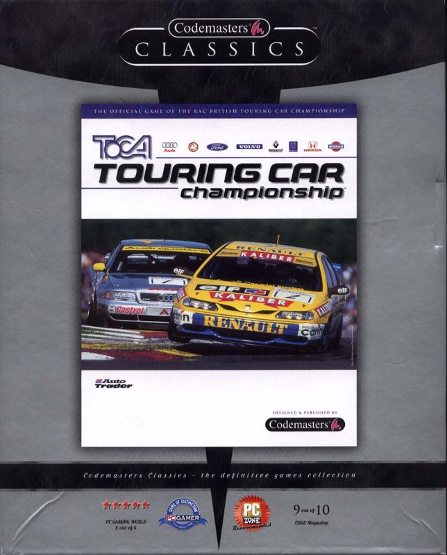 Front Cover for TOCA Championship Racing (Windows) (Codemasters Classics release)