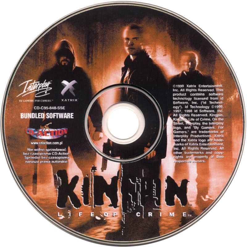 Media for Kingpin: Life of Crime (Windows) (CD-Action magazine #68 (13/2001) covermount)