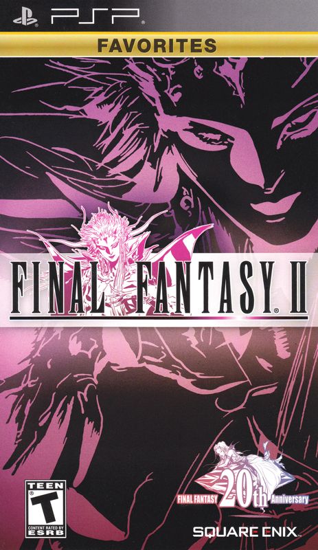 Front Cover for Final Fantasy II (PSP) (Favorites release)