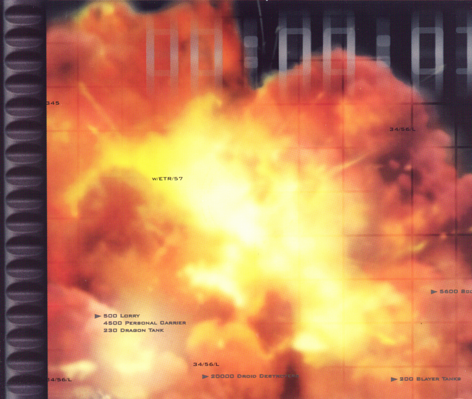 Inside Cover for WarGames: DEFCON 1 (PlayStation)