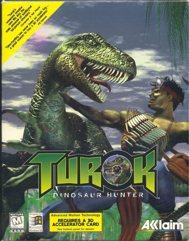 Turok Dinosaur Hunter Box Covers Mobygames