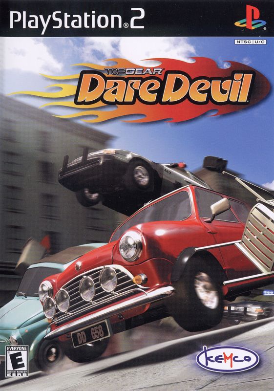 Front Cover for Top Gear: Dare Devil (PlayStation 2)