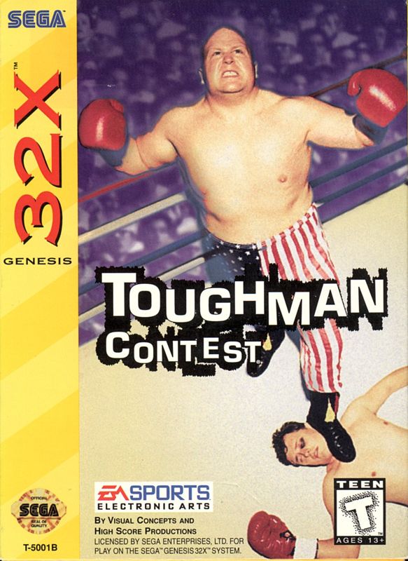 Front Cover for Toughman Contest (SEGA 32X)
