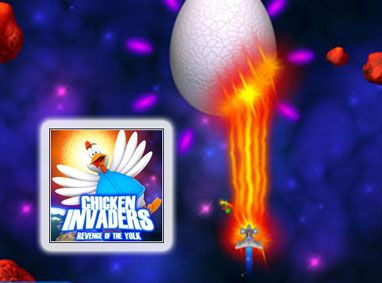 Front Cover for Chicken Invaders: Revenge of the Yolk (Windows) (WildGames release)