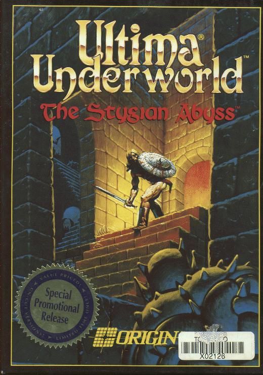 Front Cover for Ultima Underworld: The Stygian Abyss (DOS)
