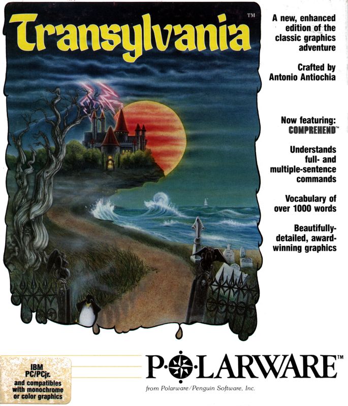 Front Cover for Transylvania (DOS)