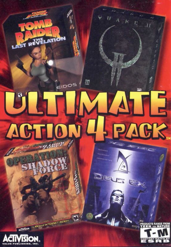 Front Cover for Ultimate Action 4 Pack (Windows)