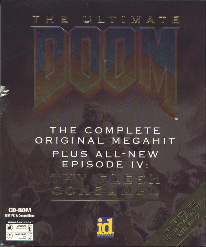 Front Cover for The Ultimate Doom (DOS)