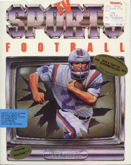 Front Cover for TV Sports: Football (DOS)
