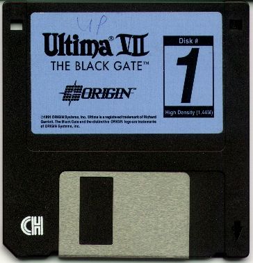 Media for Ultima VII: The Black Gate (DOS) (3.5" floppy release): Disk 1