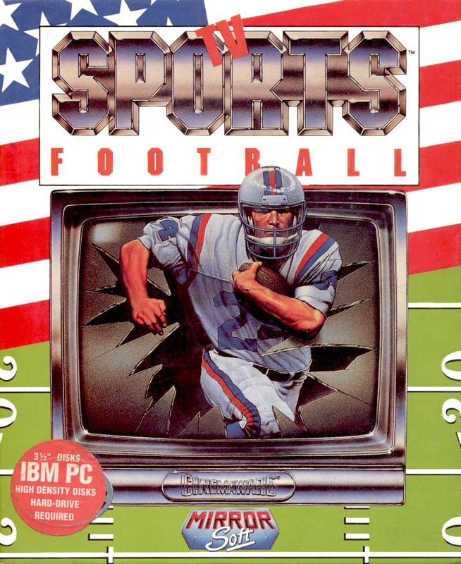 Front Cover for TV Sports: Football (DOS)