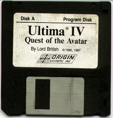 Media for Ultima: The Second Trilogy (DOS)