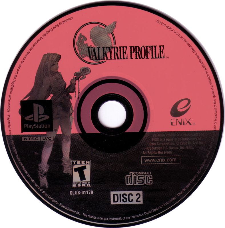 Media for Valkyrie Profile (PlayStation): Disc 2