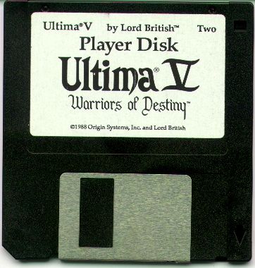 Media for Ultima: The Second Trilogy (DOS)