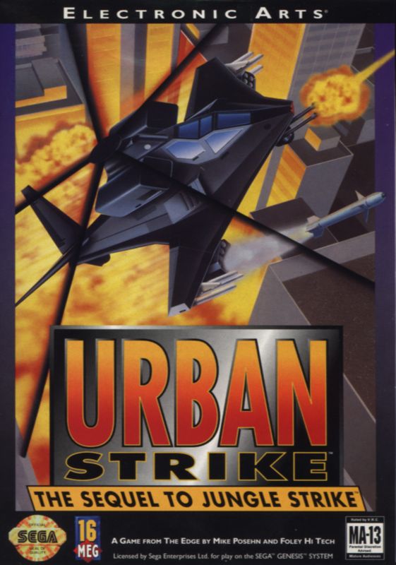 Front Cover for Urban Strike (Genesis)