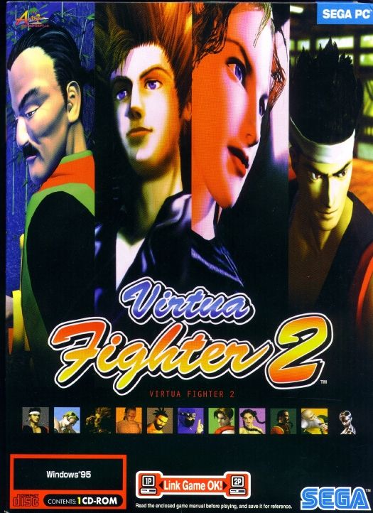 Front Cover for Virtua Fighter 2 (Windows)