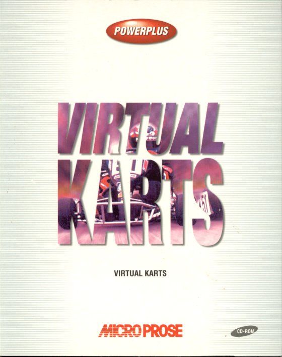 Front Cover for Virtual Karts (DOS) (PowerPlus release)