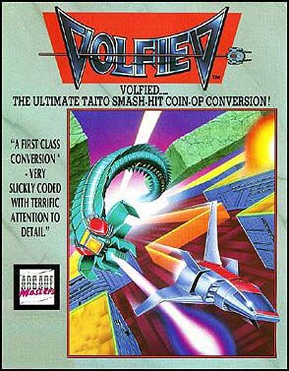 Front Cover for Volfied (DOS)
