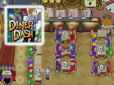 Front Cover for Diner Dash (Windows) (WildGames release)