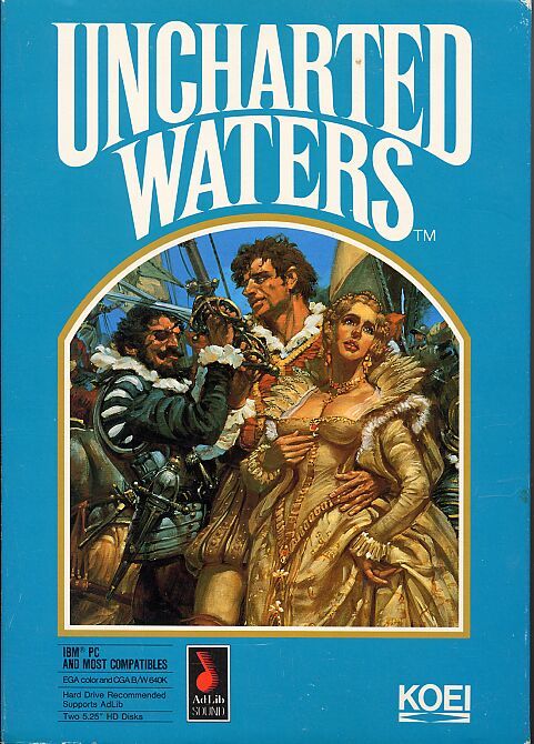 Front Cover for Uncharted Waters (DOS)