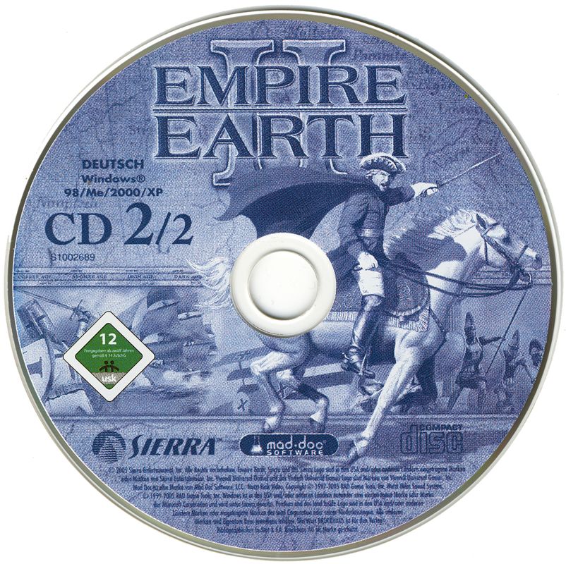 Media for Empire Earth II (Windows): Disc 2