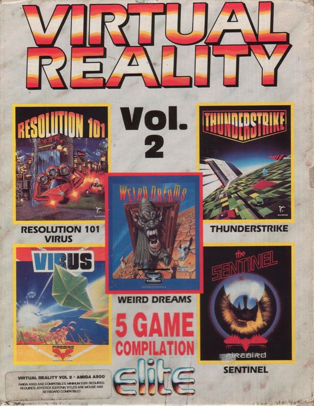 Front Cover for Virtual Reality Vol. 2 (Amiga)