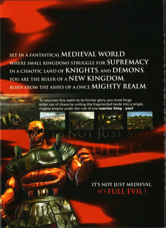 Warrior Kings cover or packaging material MobyGames