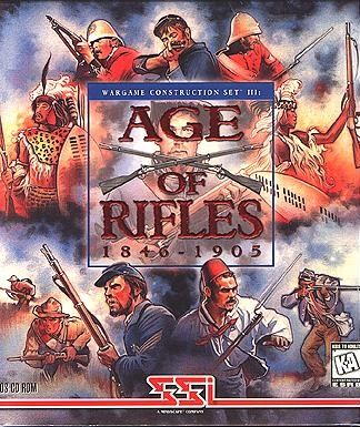 Front Cover for Wargame Construction Set III: Age of Rifles 1846-1905 (DOS)