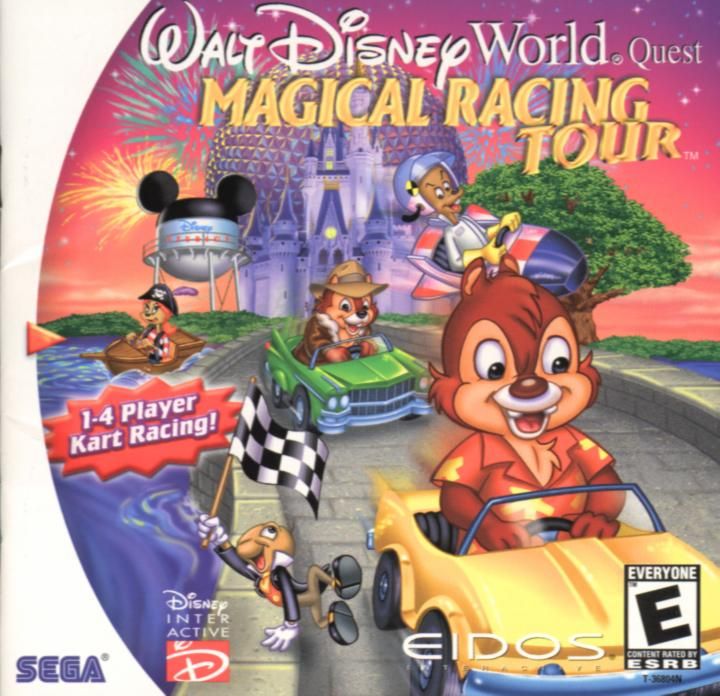 Front Cover for Walt Disney World Quest: Magical Racing Tour (Dreamcast)