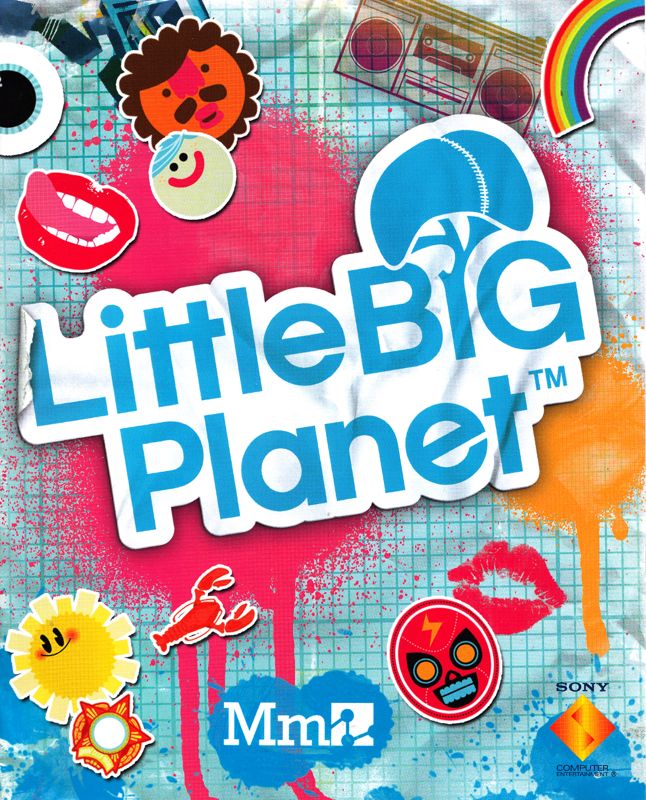 Manual for LittleBigPlanet (PlayStation 3): Front