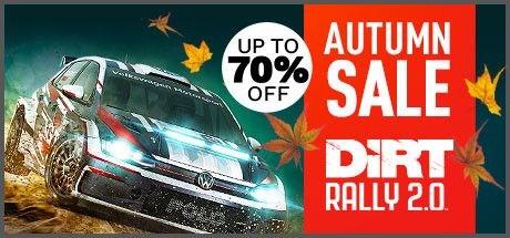 Front Cover for DiRT Rally 2.0 (Windows) (Steam release): November 2019 Autumn Sale version