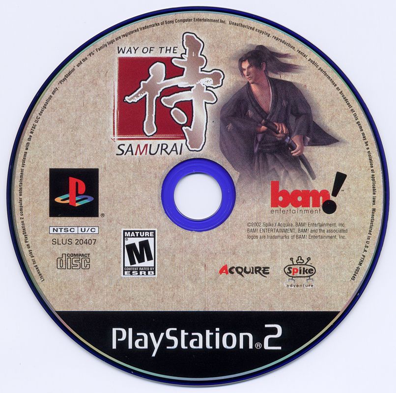 Media for Way of the Samurai (PlayStation 2)