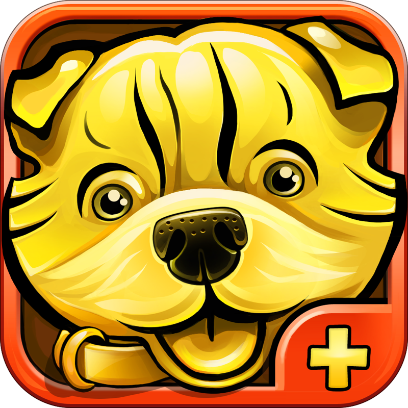 Front Cover for Dress-Up Pups (iPad and iPhone): Full version